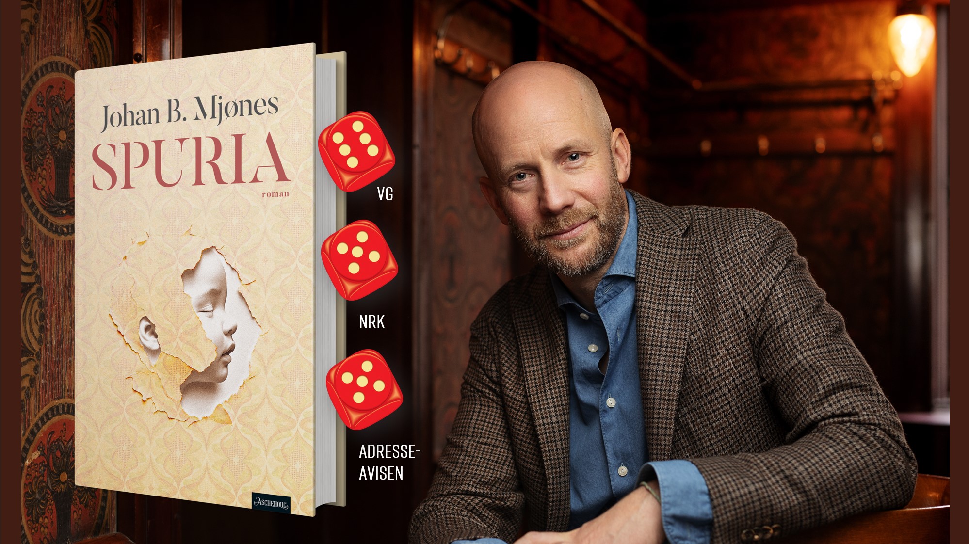 Fantastisk mottakelse av Johan Mjønes' "Spuria"