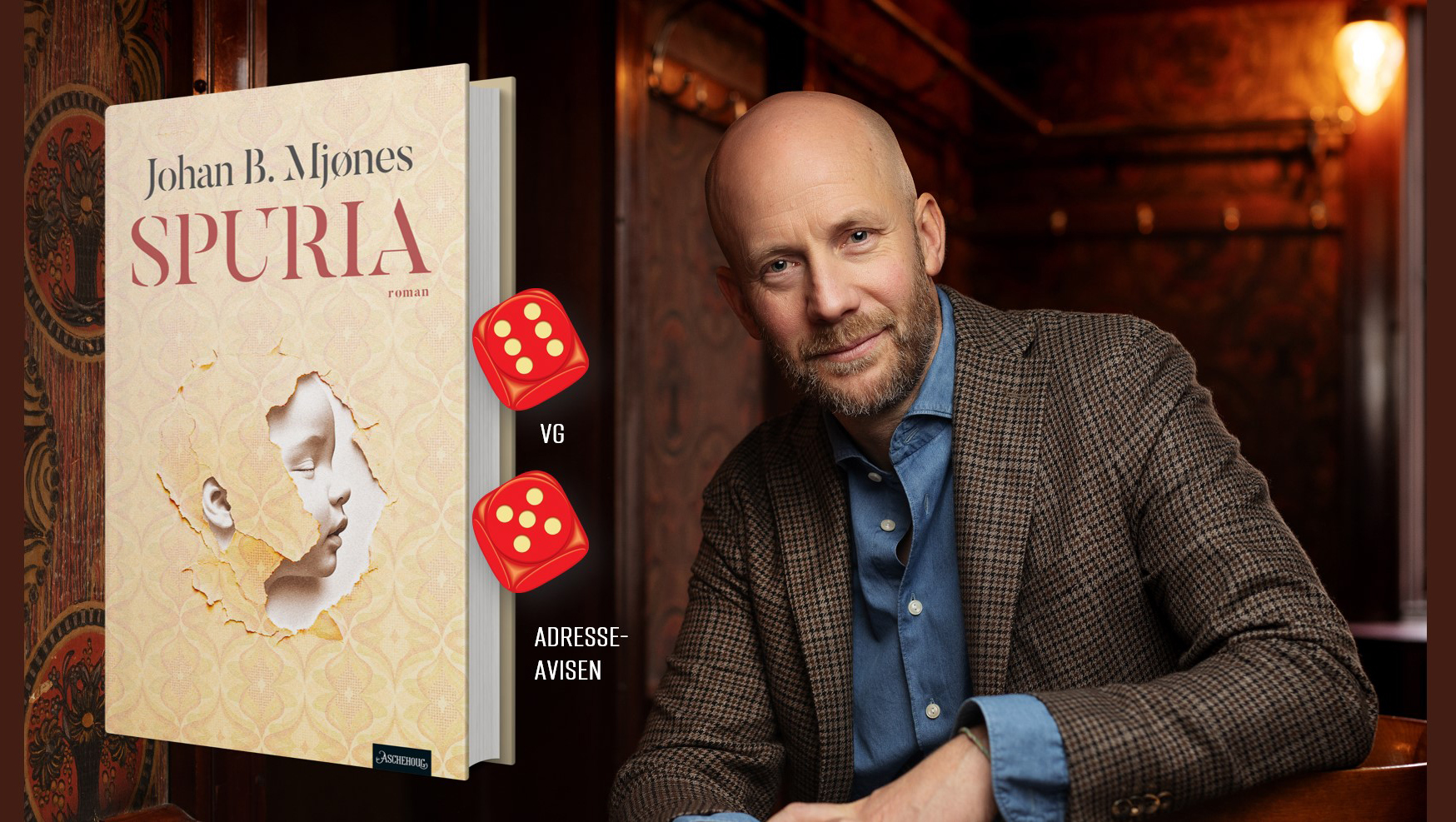 Fantastisk mottakelse av Johan Mjønes' "Spuria"